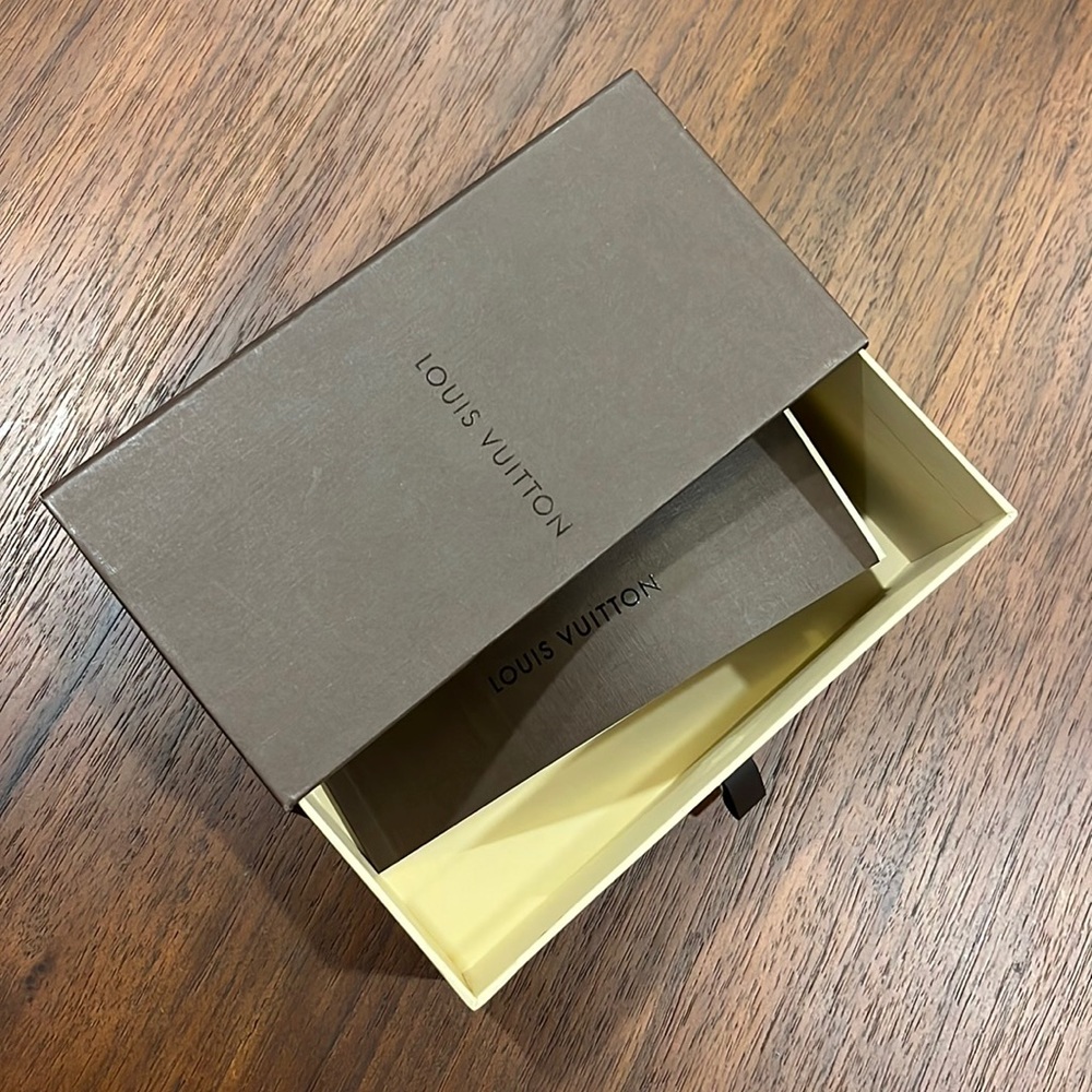 Louis Vuitton Brown Sunglasses Box with booklet